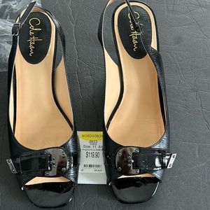 COLE HAAN WOMEN SHOE  SIZE 11 BLACK